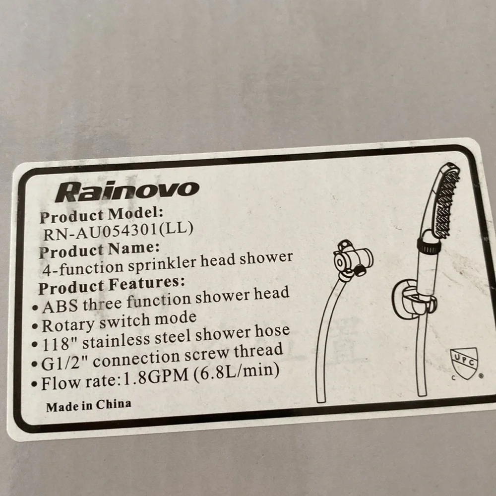 Never been used dog shower sprayer. NWT